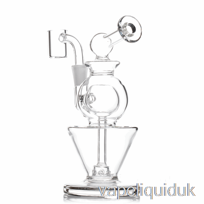 MJ Arsenal GEMINI Mini Dab Rig Clear Vape Liquid